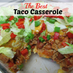 the best taco casserole recipe