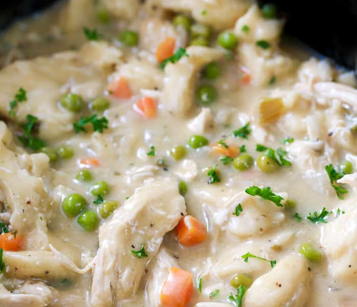 Crockpot Chicken and Dumplings