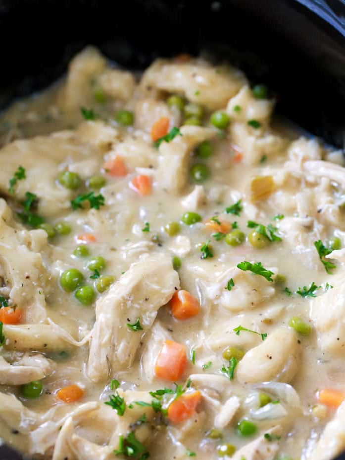 Crockpot Chicken and Dumplings