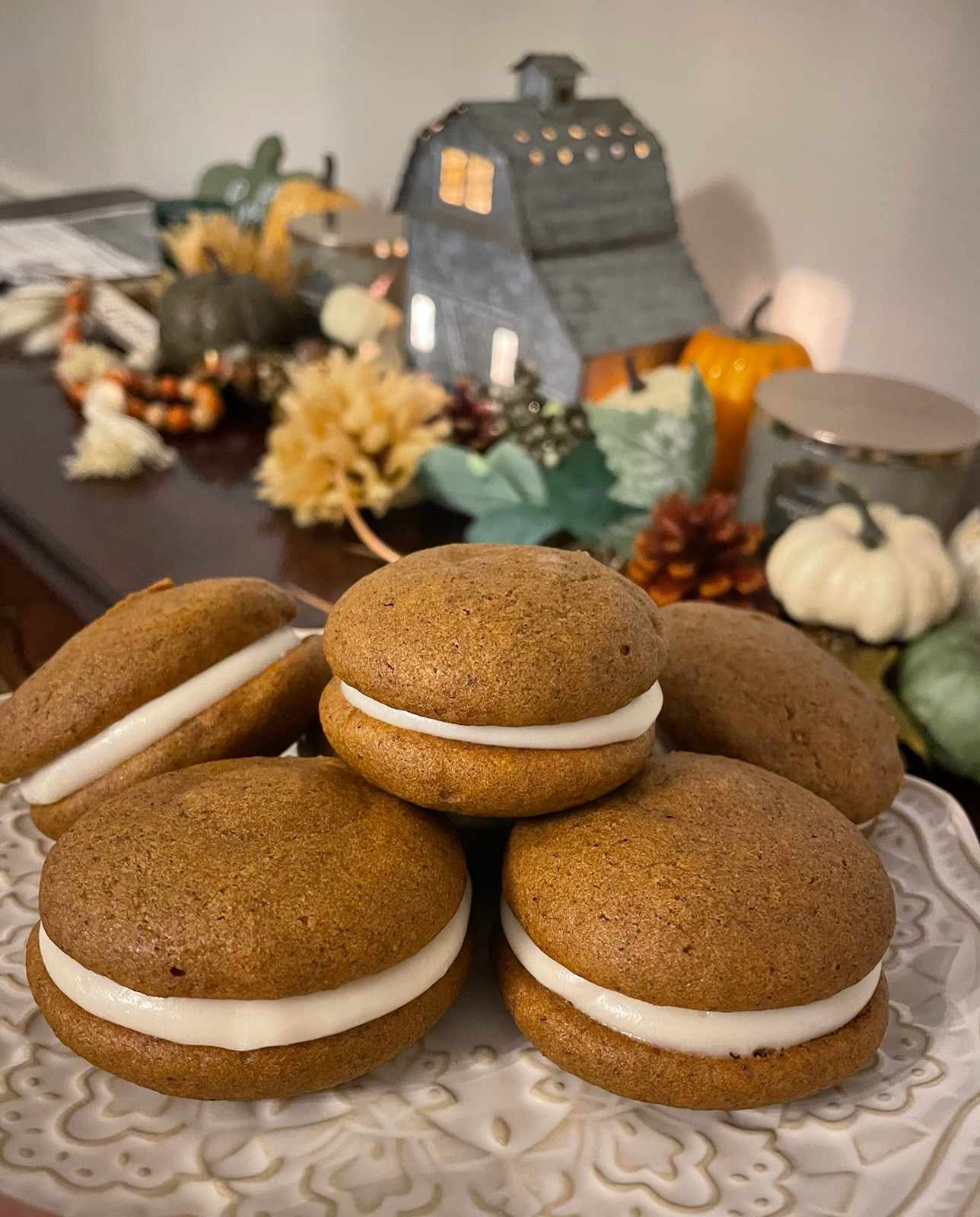 Pumpkin Spice Whoopie Pies