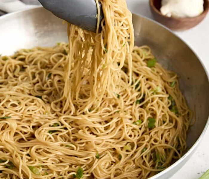 Crispy Garlic Noodles