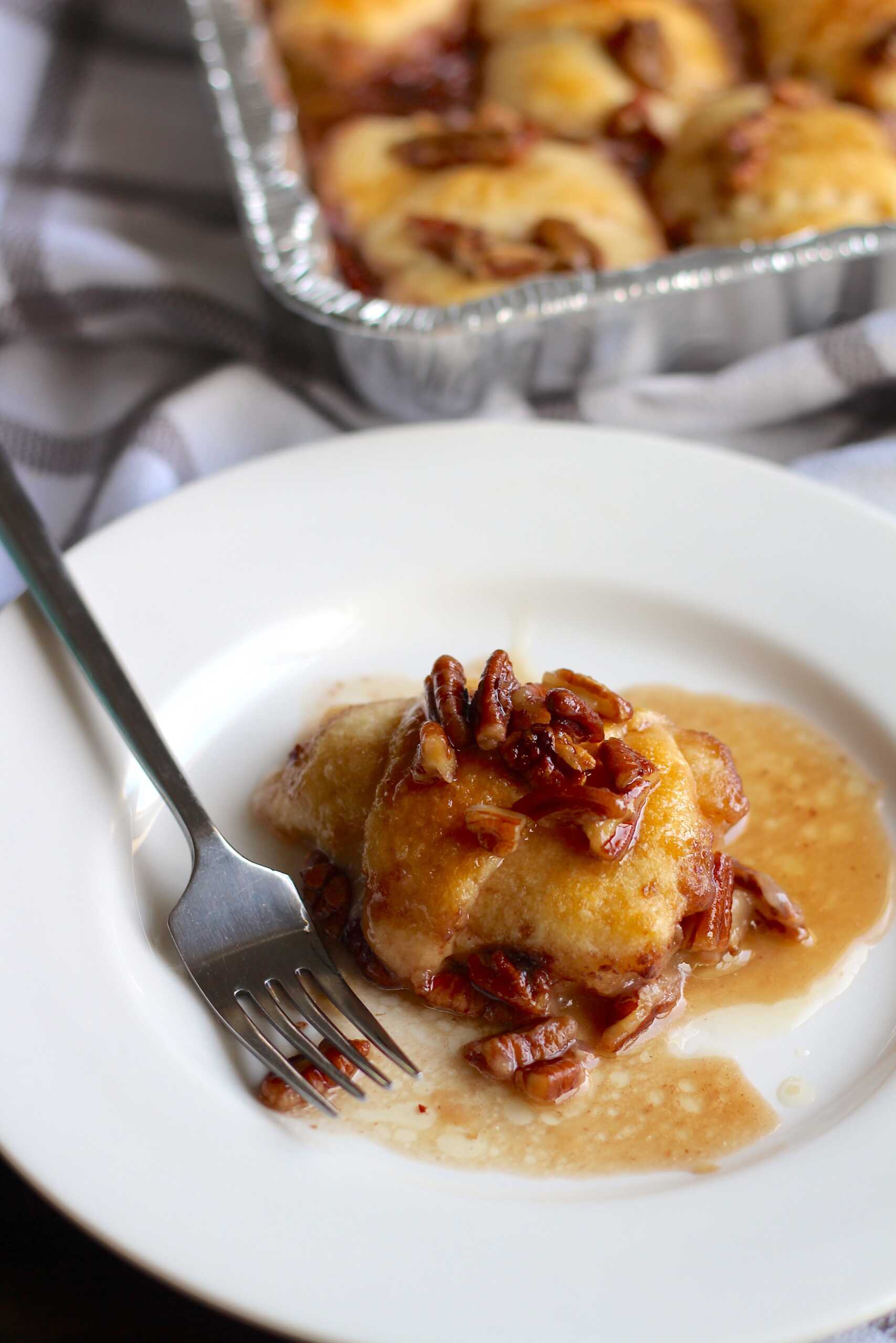 Pecan Cream Cheese Rolls